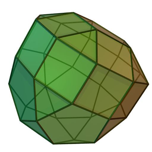 Elongated pentagonal gyrocupolarotunda