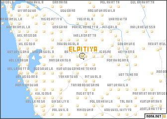 Elpitiya Elpitiya Sri Lanka map nonanet