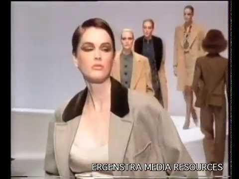 Elsa Klensch CNN Style With Elsa Klensch Valentino Fall 1996 collection YouTube