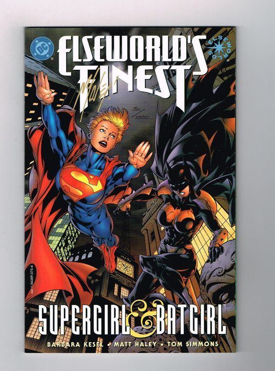 Elseworld's Finest: Supergirl & Batgirl Batgirl Supergirl and Ps on Pinterest