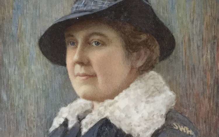 Elsie Bowerman Rare portrait of early suffragette and Titanic survivor to be