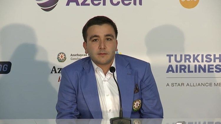 Eltaj Safarli Press Conference GM Eltaj Safarli Team Azerbaijan 1 World Chess