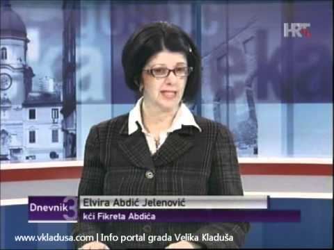 Elvira Abdić-Jelenović VIDEO Elvira Abdi Jelenovi za HRT povodom putanja Fikreta