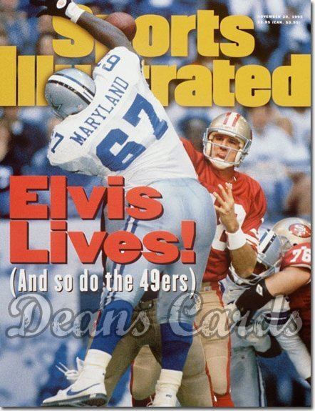 Elvis Grbac 1995 Sports Illustrated November 20 1995 Elvis Grbac