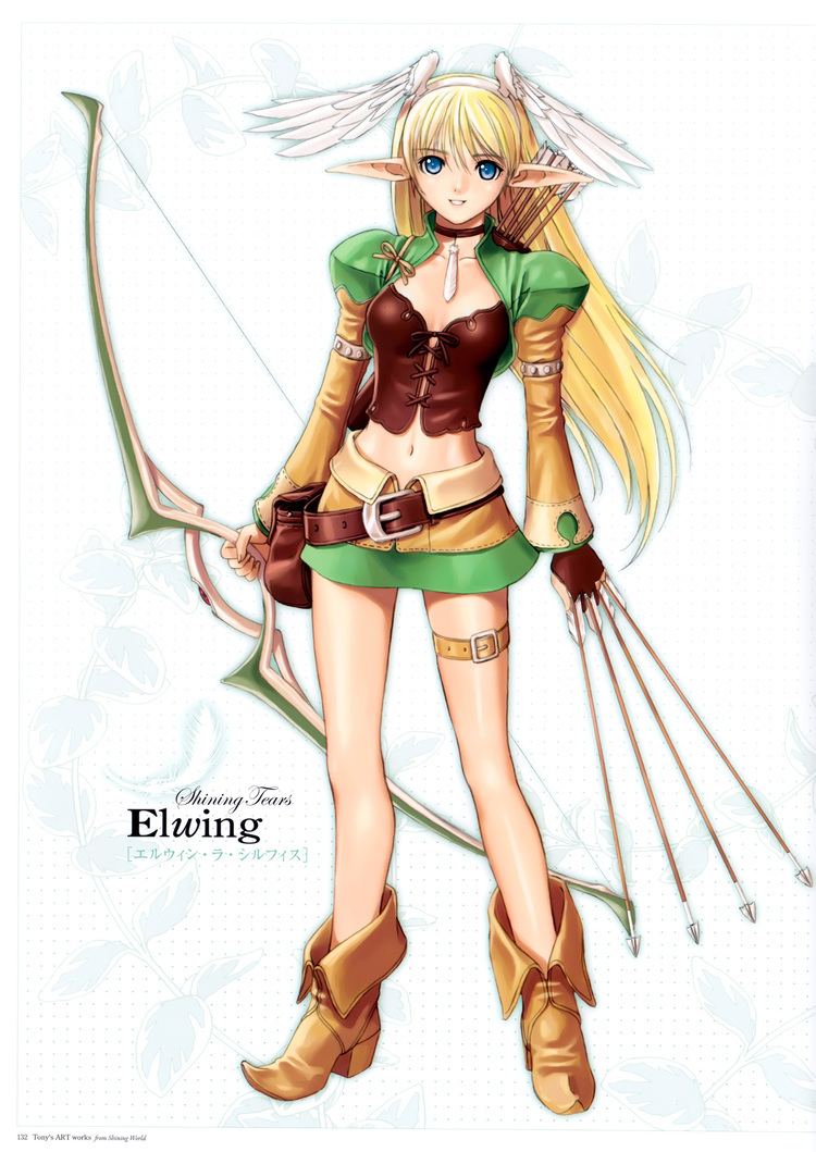 Elwing Video games tony taka elves archery shining tears elwing shining