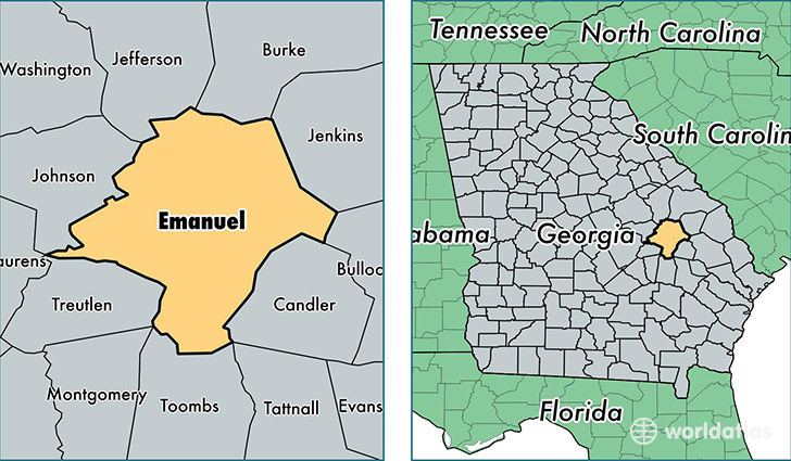 Emanuel County, Georgia wwwworldatlascomimguscounty613emanuelcount