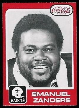 Emanuel Zanders Emanuel Zanders 1979 Coke Saints 38 Vintage Football Card Gallery