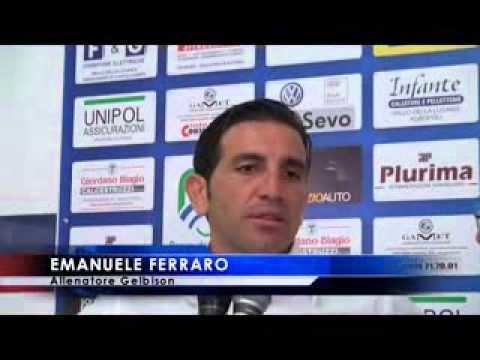 Emanuele Ferraro Calcio serie d GelbisonBrindisi parla Mister Emanuele Ferraro