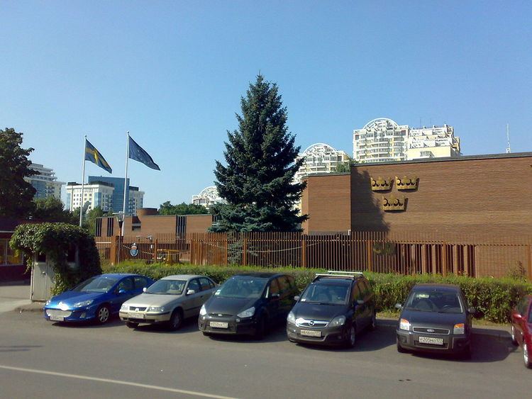 Embassy of Sweden, Moscow