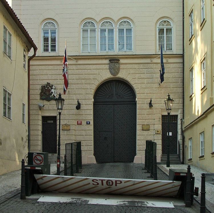 Embassy of the United Kingdom, Prague