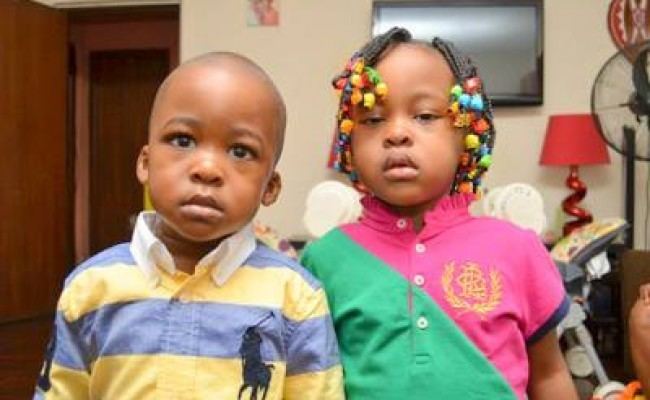 Emeka Ossai Emeka Ossai and wife Jumai ecstatic over twins second birthday