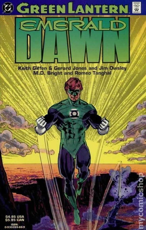 Emerald Dawn Green lantern emerald dawn comic books issue 1