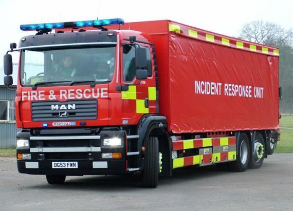 Emergency vehicle equipment in the United Kingdom