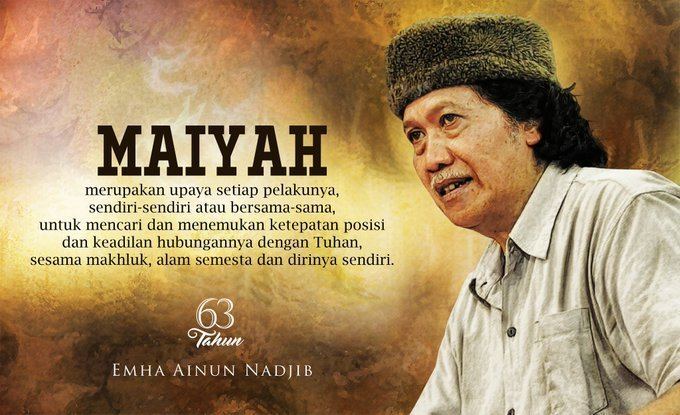 Emha Ainun Nadjib 63 Tahun Emha Ainun Najib Ini Kompilasi Quotesnya yang Membuka