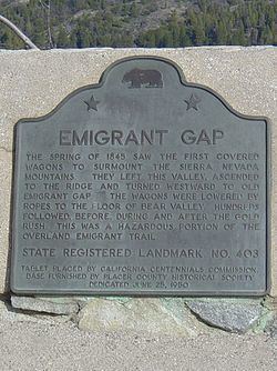 Emigrant Gap httpsuploadwikimediaorgwikipediaenthumb1