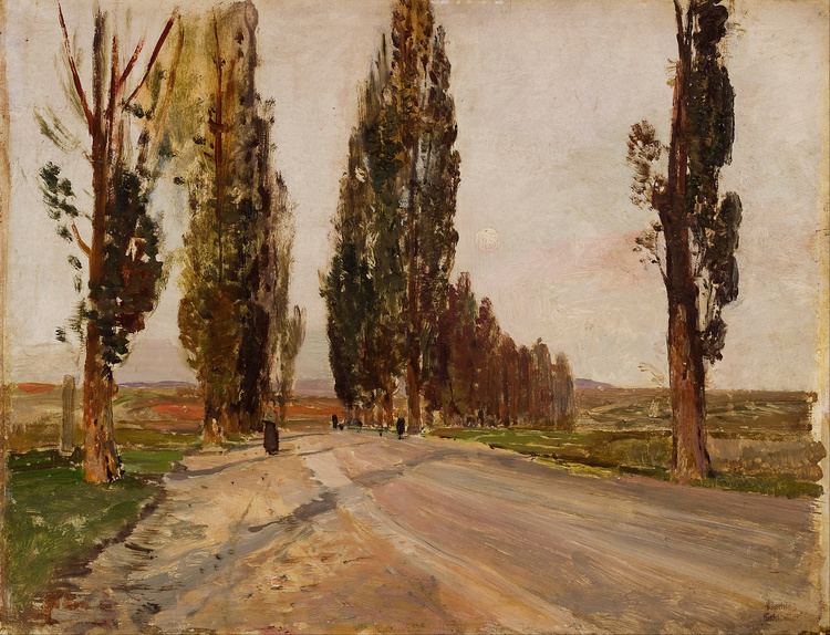 Emil Jakob Schindler FileEmil Jakob Schindler Boulevard of Poplars near