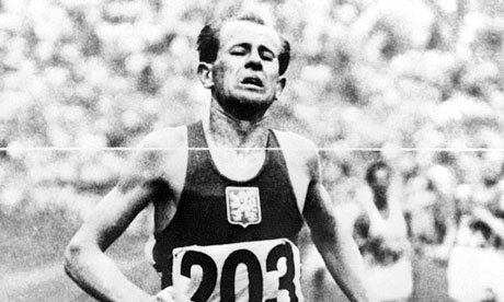Emil Zátopek 1000 images about Emil Zatopek on Pinterest Legends Runners and