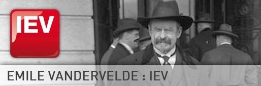 Emile Vandervelde IEV Emile Vandervelde