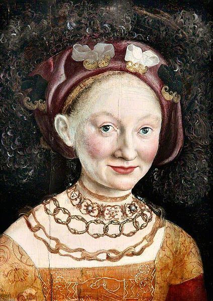 Emilie of Saxony On this day Emilie of Saxony was born in 1516 In Times Gone By