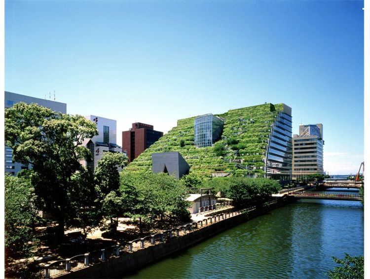 Emilio Ambasz Greenroofscom Projects ACROS Fukuoka Prefectural