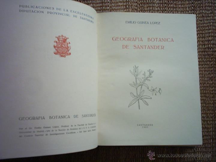 Emilio Guinea emilio guinea lpez geografa botnica de sant Comprar Libros de