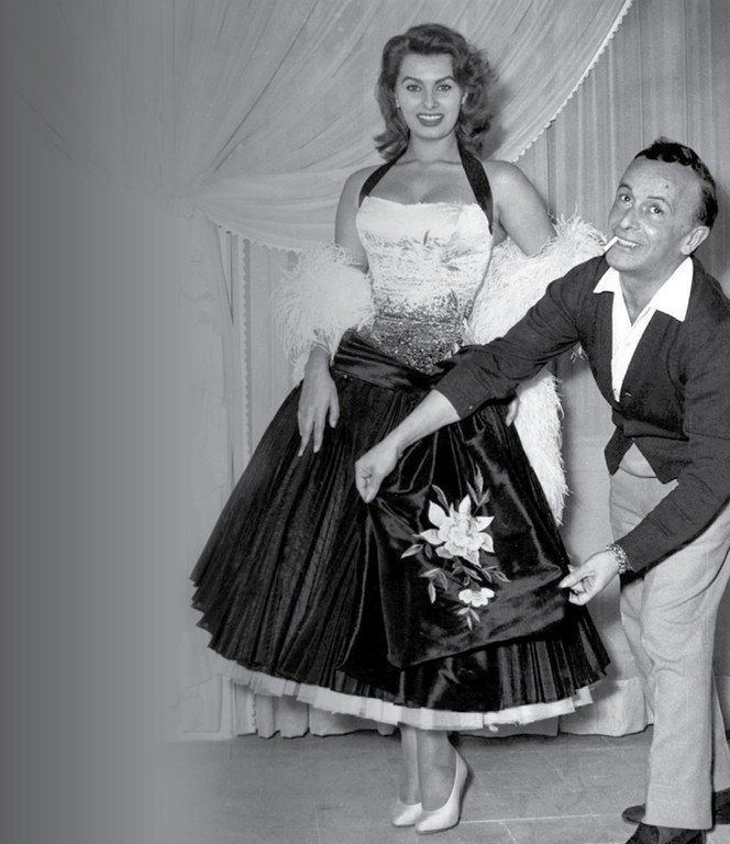 Emilio Schuberth Emilio Schuberth e Sophia Loren 1951 Costume Gallery