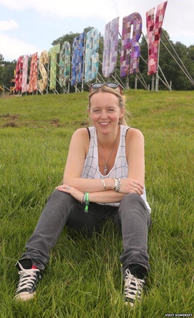 Emily Eavis Glastonbury organiser Emily Eavis becomes tourism