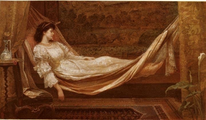 Emily Mary Osborn A Golden Day Dreamquot by Emily Mary Osborn 18281925