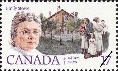 Emily Stowe Famous Canadian Women on Stamps Stowe