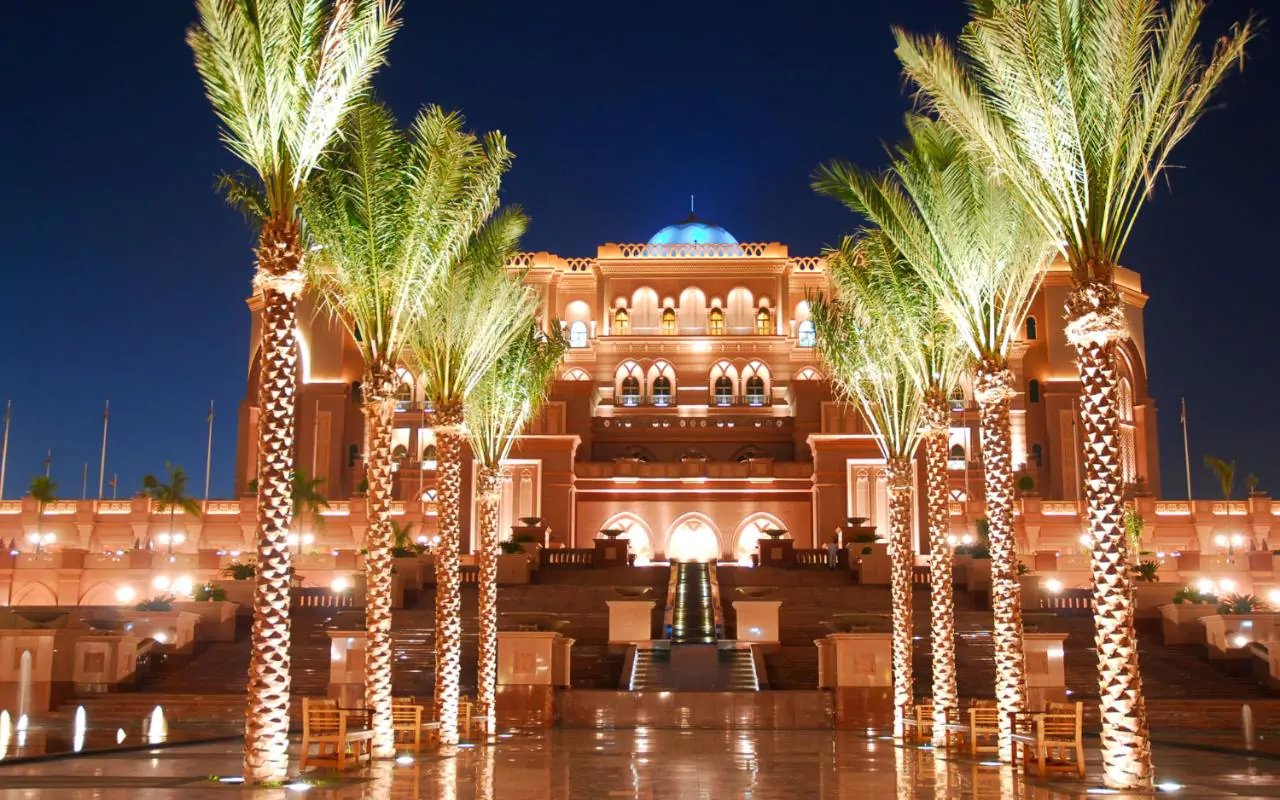 Отель арабские эмираты Абу Даби