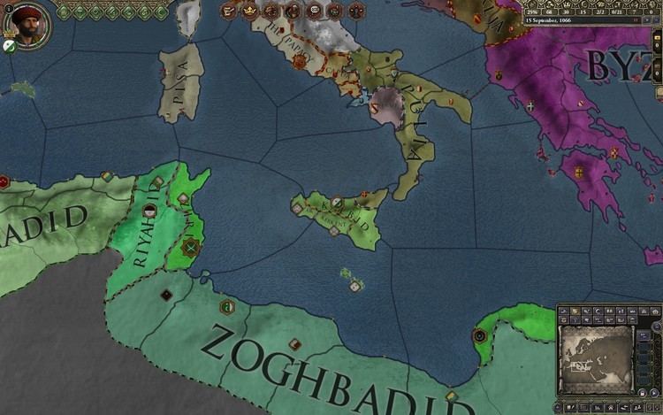 Emirate of Sicily Immigration Greek Emirate of Sicily 1066 AAR Paradox
