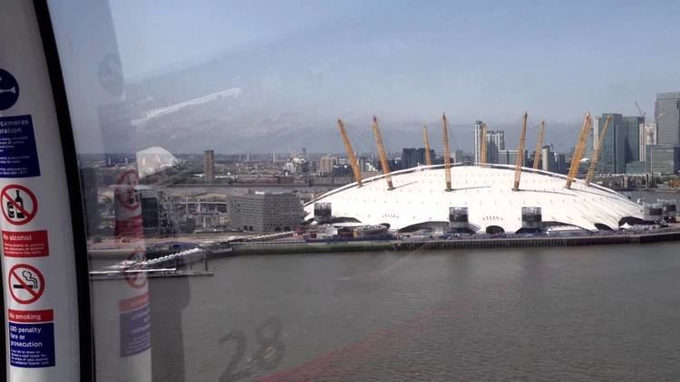 Emirates Air Line (cable car) Emirates Air Line London Cable Car YouTube