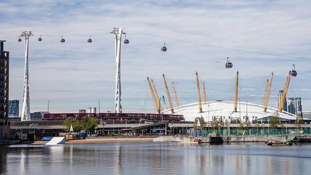 Emirates Air Line (cable car) Emirates Air Line cable car Sightseeing visitlondoncom