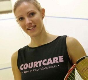 Emma Beddoes Sponsorship Squash court cleaning squash court maintenance