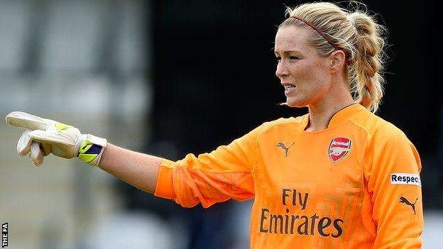 Emma Byrne BBC Sport Emma Byrne Arsenal goalkeeper feels all WSL 1