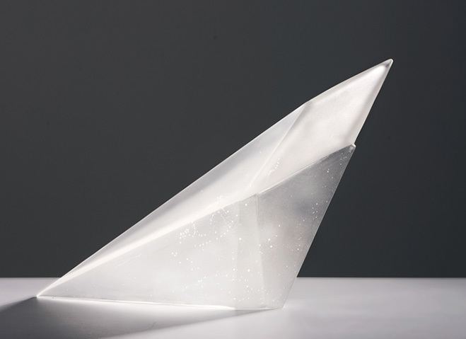 Emma Camden Fragmentation of Space Bold Striking Forms by Glass Artist Emma