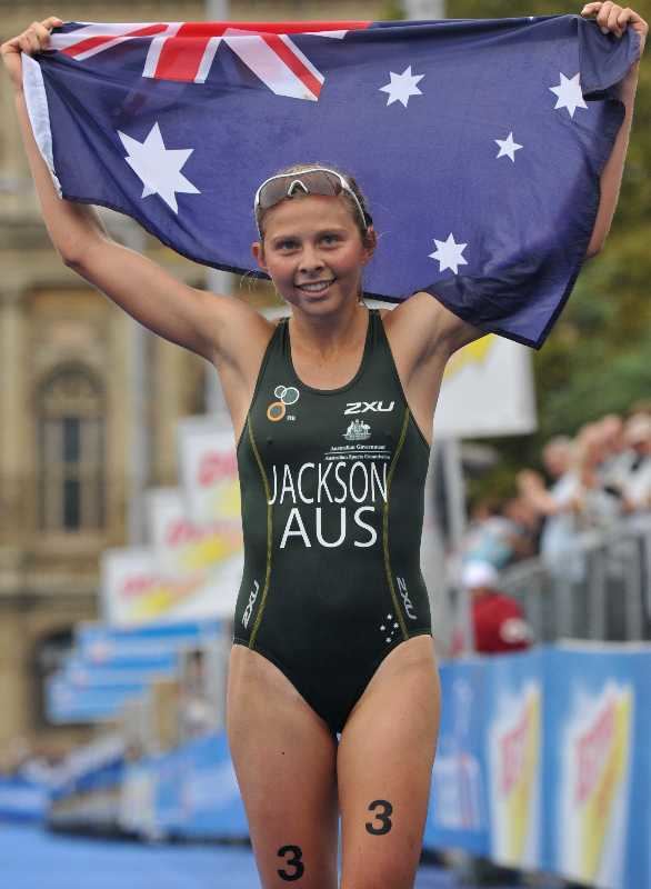 Emma Jackson (triathlete) EmmaJacksonU23Winnerjpg