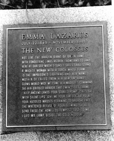 Emma Lazarus Emma Lazarus Jewish Womens Archive