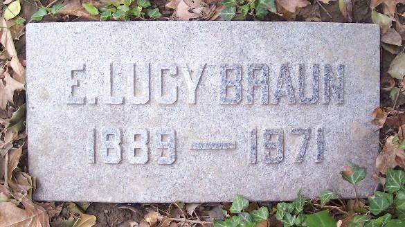 Emma Lucy Braun Emma Lucy Braun 1889 1971 Find A Grave Memorial