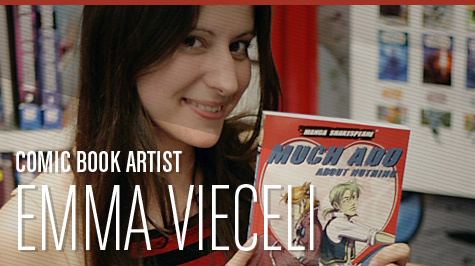 Emma Vieceli Profile Comic Book Artist Emma Vieceli Articles