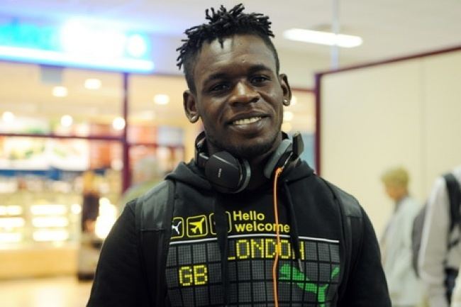 Emmanuel Clottey Pictures Emmanuel Clottey arrives at Legia Warsaw