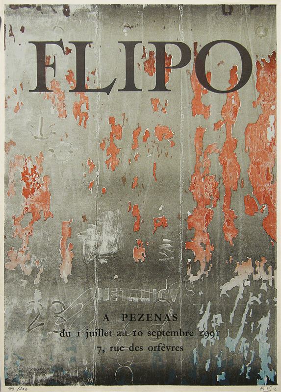 Emmanuel Flipo A Pezenas 1991 by Emmanuel Flipo Annex Galleries Fine