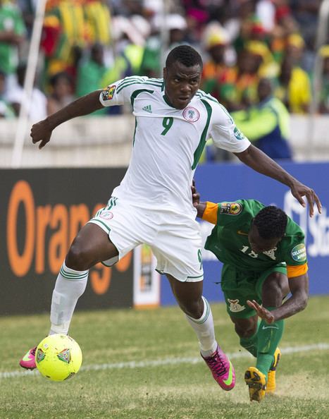 Emmanuel Mbola Zambia v Nigeria 2013 Africa Cup of Nations Group C