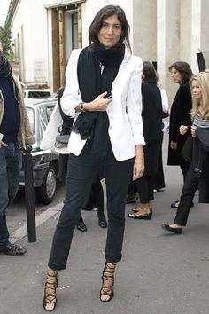 Emmanuelle Alt Emmanuelle Alt on Pinterest Giovanna Battaglia Elin