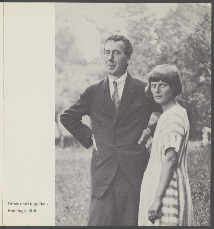 Emmy Hennings Archives Dada Hugo Ball and Emmy Hennings 1918