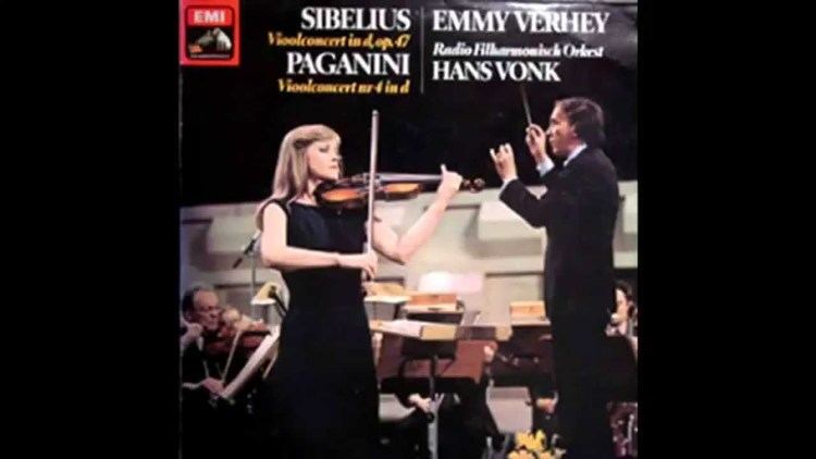 Emmy Verhey Emmy Verhey Sibelius Violin Concerto 1st movement YouTube