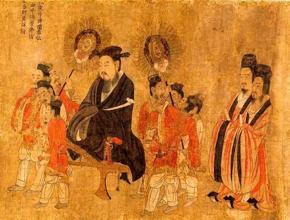 Emperor Xuan of Chen ArtHistoryReference Yan Liben Emperor Xuan of Chen Thirteen
