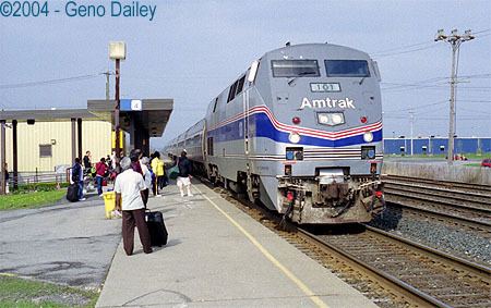 Empire Service (train) Buffalo To Schenectady NY May 1st2nd 2004