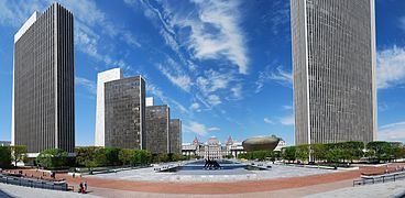 Empire State Plaza httpsuploadwikimediaorgwikipediacommonsthu