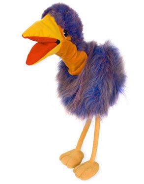 Emu (puppet) Emu arm puppet returns Retro to Go